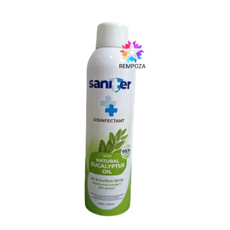 Saniter Spray Disinfectant Eucalyptus Oil 200 ml