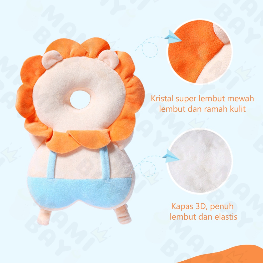 Mamibayi Bantal Pelindung Kepala Bayi Anti Jatuh Baby Head Protector Bantal Belajar Jalan Baby