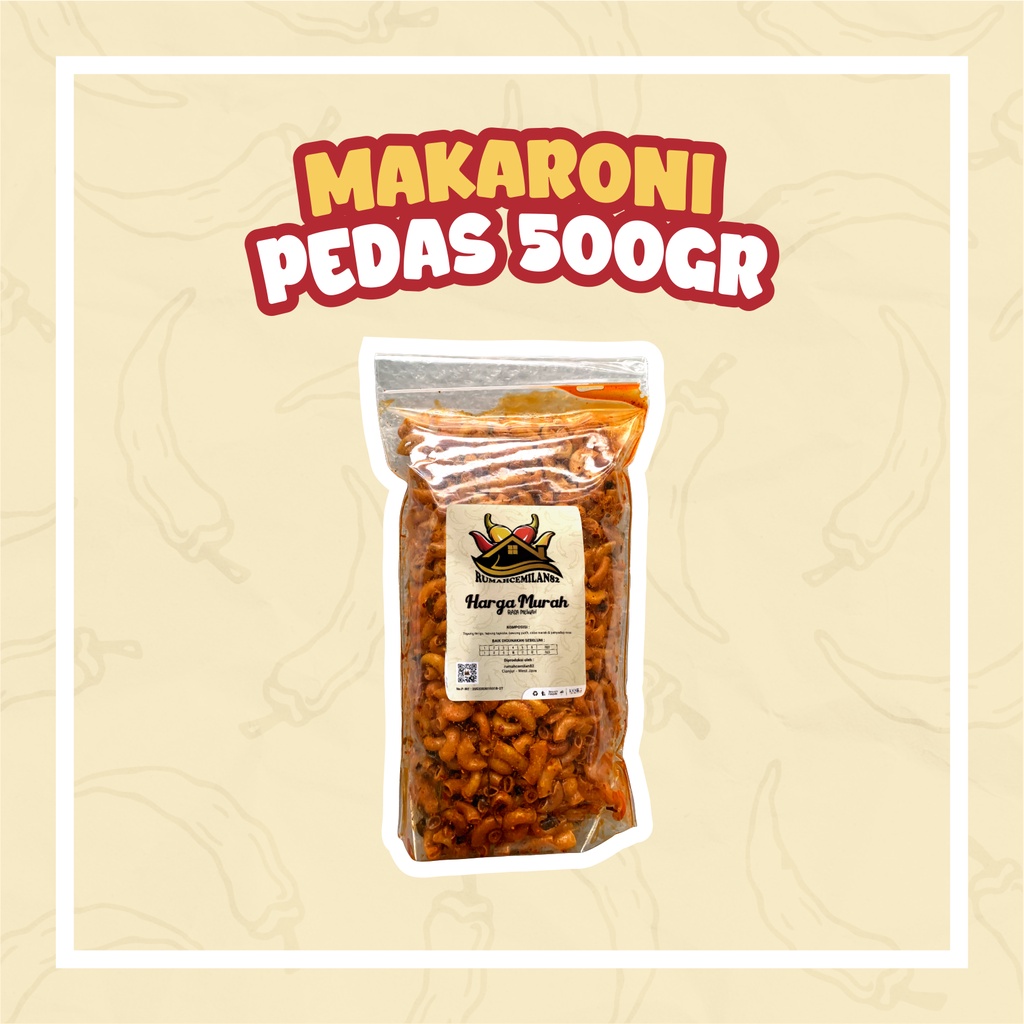 

Makaroni pedas Daun jeruk 500gr