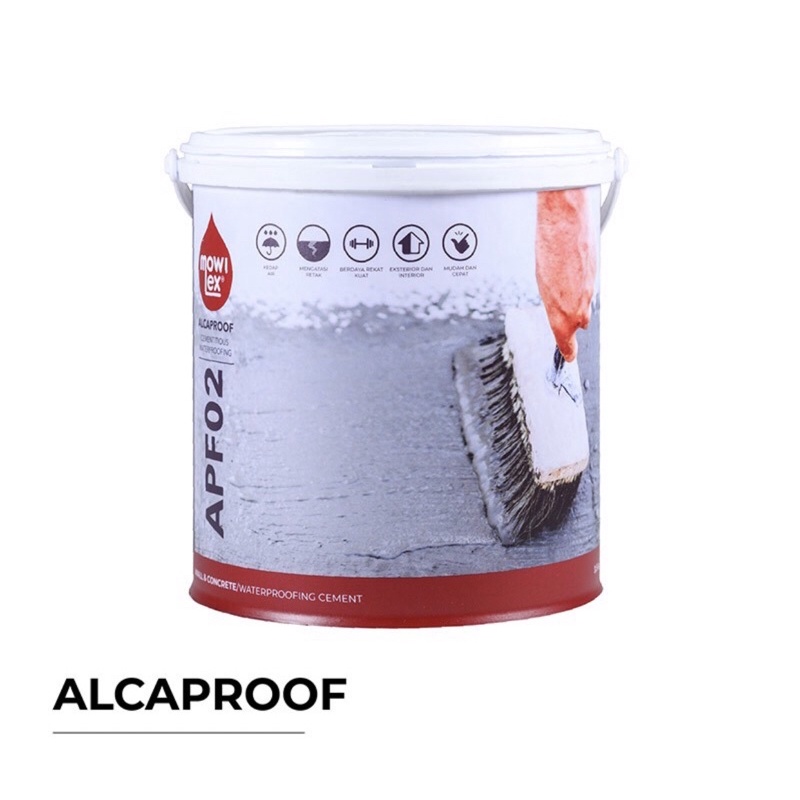 Mowilex Alcaproof 2 in 1 Bahan Bangunan 3.5 Kg