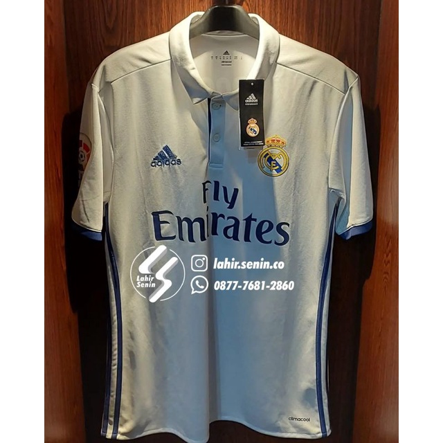 Jersey Original Real Madrid Home 2016/2017
