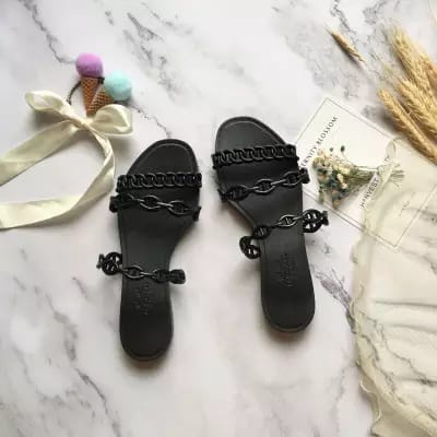 Sendal Sandal Jelly Fashion Dewasa Model Rantai