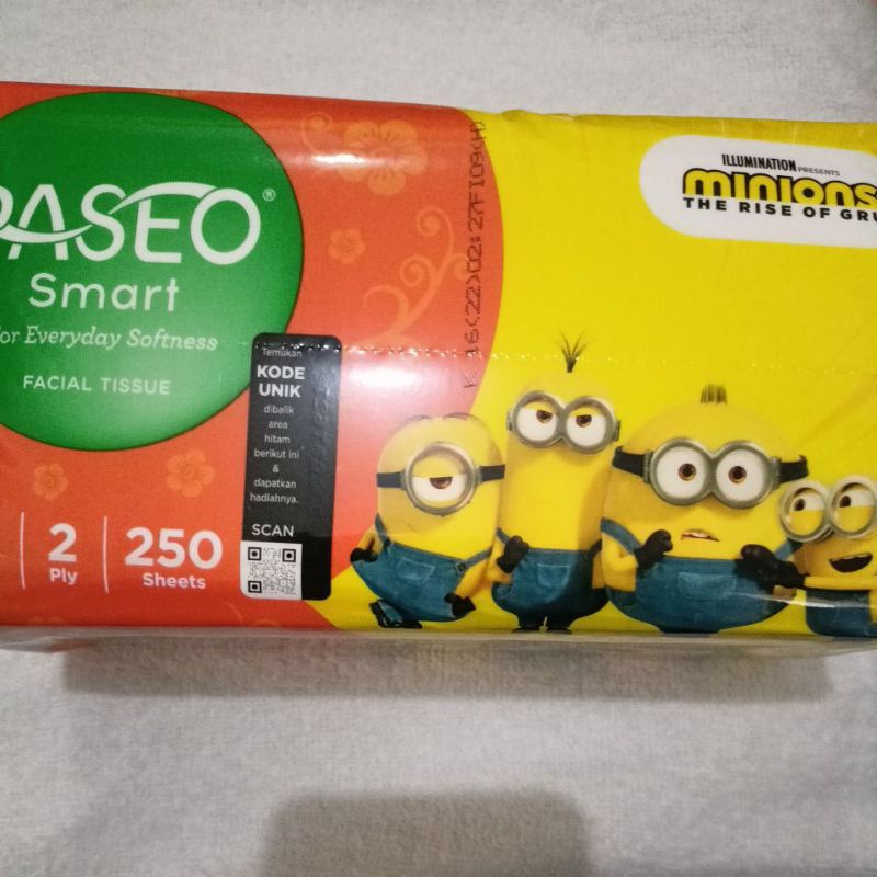 Tissue Paseo 250 sheets / Tisu Paseo