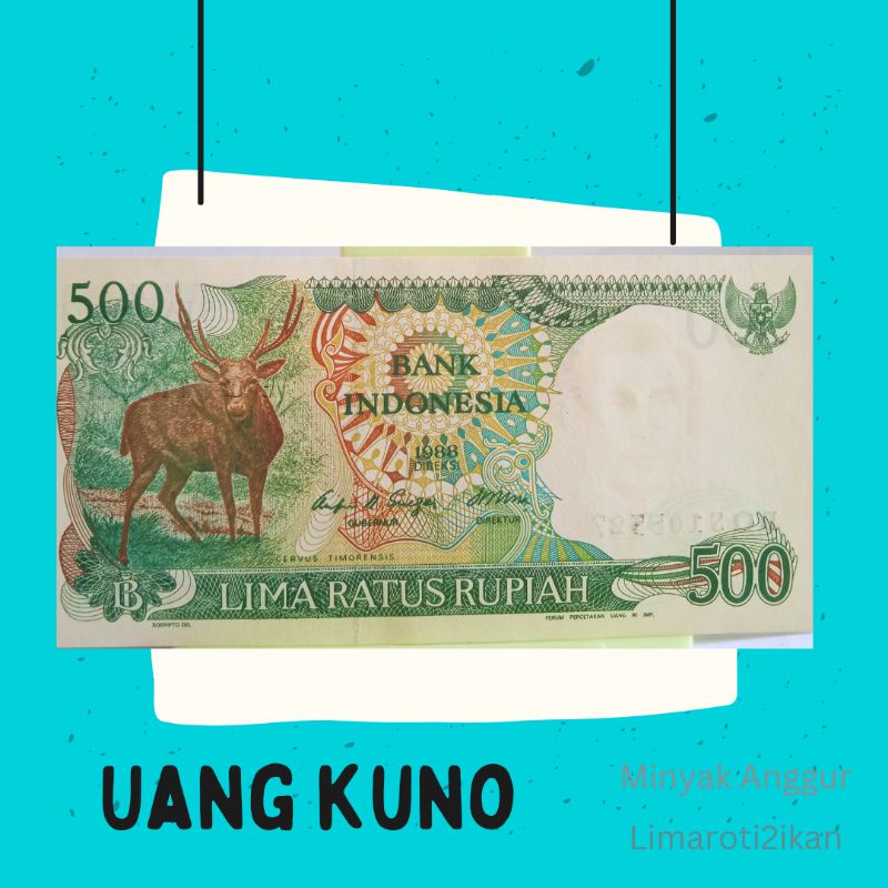 UANG KUNO 500 & 1000 RUPIAH