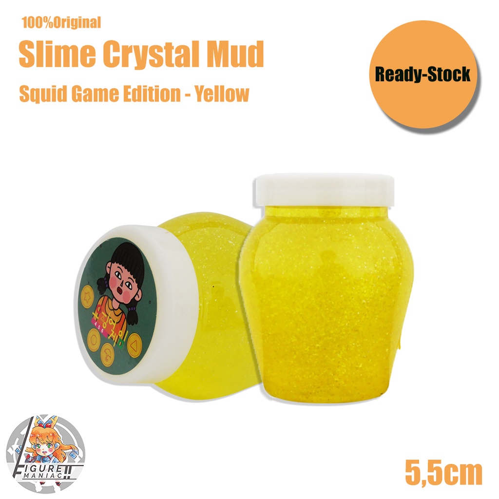 Mainan Anak - Slime Squid Game Edition Import Premium Slime Lucu Cute Slime Aman Crystal Mud Galaxy Mud