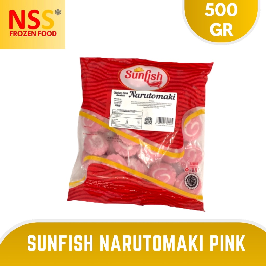 

SUNFISH NARUTOMAKI PINK 500 GR