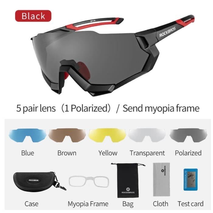 KACAMATA SEPEDA ROCKBROS POLARIZED PHOTOCHROMIC ANTI UV BEST SELLER / KACAMATA SEPEDA ROCKBROS