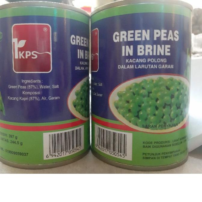 

8.8 MALL Kacang polong/green peas dalam larutan garam