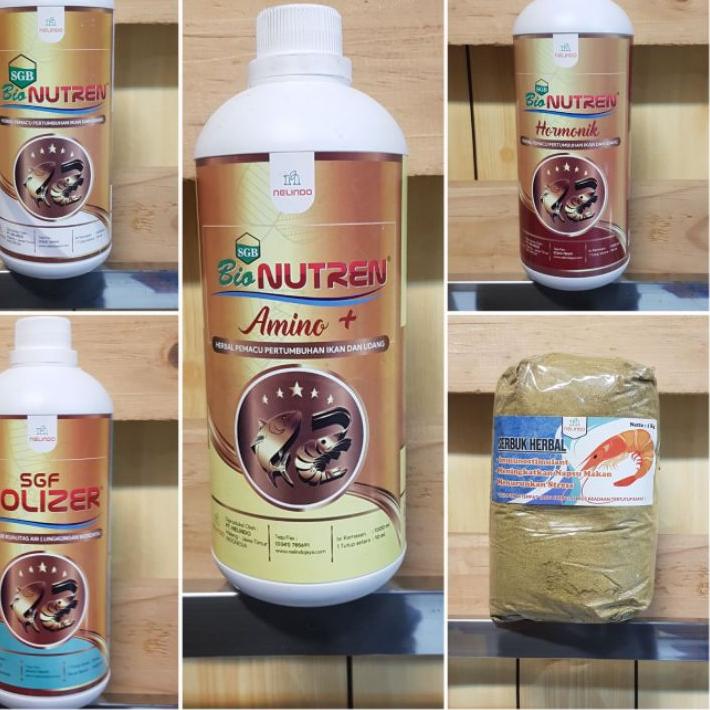 

Terjangkau스 Bionutren biolizer harmonik amino serbuk herbal suplement ikan dan udang ~