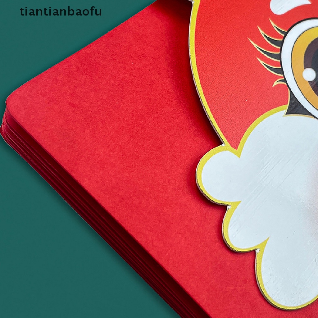 [tiantianbaofu] Amplop Merah Lipat 2023lipat Lucu Imlek Kelinci Merah Packet Zodiac New Boutique