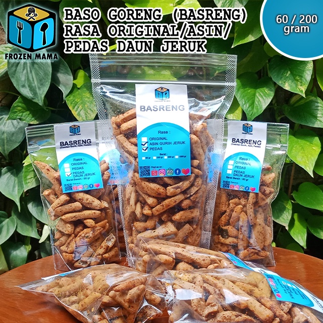 

FM Basreng Stick Medium Rasa Original dan Pedas Daun Jeruk Cemilan Standing Pouch Praktis