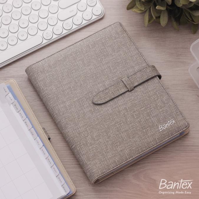 

Buku Agenda Planner Cover Kulit Beige Leather Diary Bantex - 7492 13