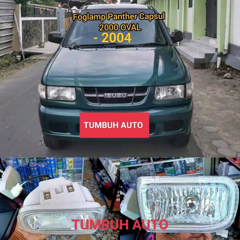 Foglamp Lampu Sorot Bumper 2 biji Isuzu Panther Kapsul 2000 2001 2002 2003 2004 Stesen Karoseri