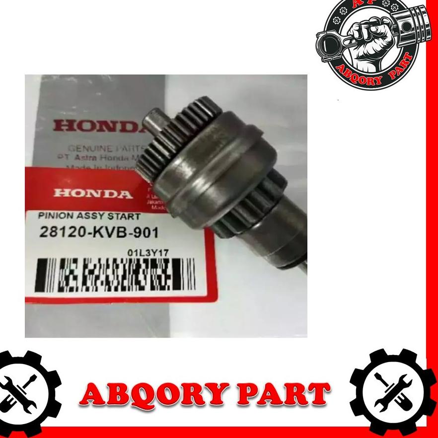 Hemat Pilihan ABQORY PART__GEAR GIGI PINION GRANAT DOUBLE STARTER HONDA BEAT VARIO BEAT F1 VARIO F1 SPACY SCOOPY