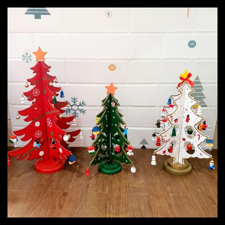 

POHON NATAL KAYU DEKOR POHON NATAL MINI HIASAN MEJA HIASAN KADO NATAL BARU