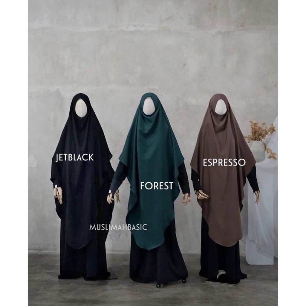 ZALINA FK INSTAN BLACK SIZE M (IZZAH)