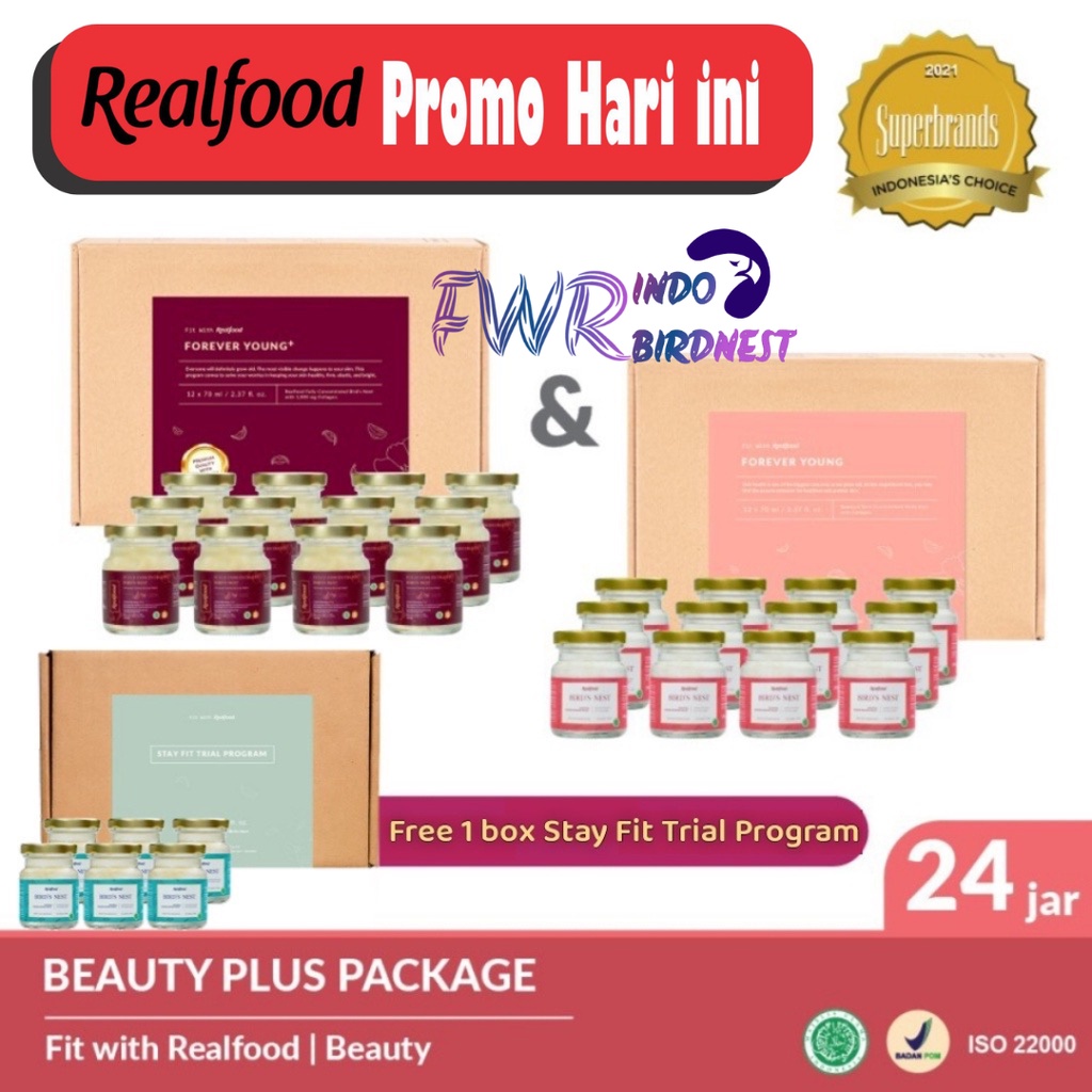 

Realfood Beauty Plus Package Bonus gambar