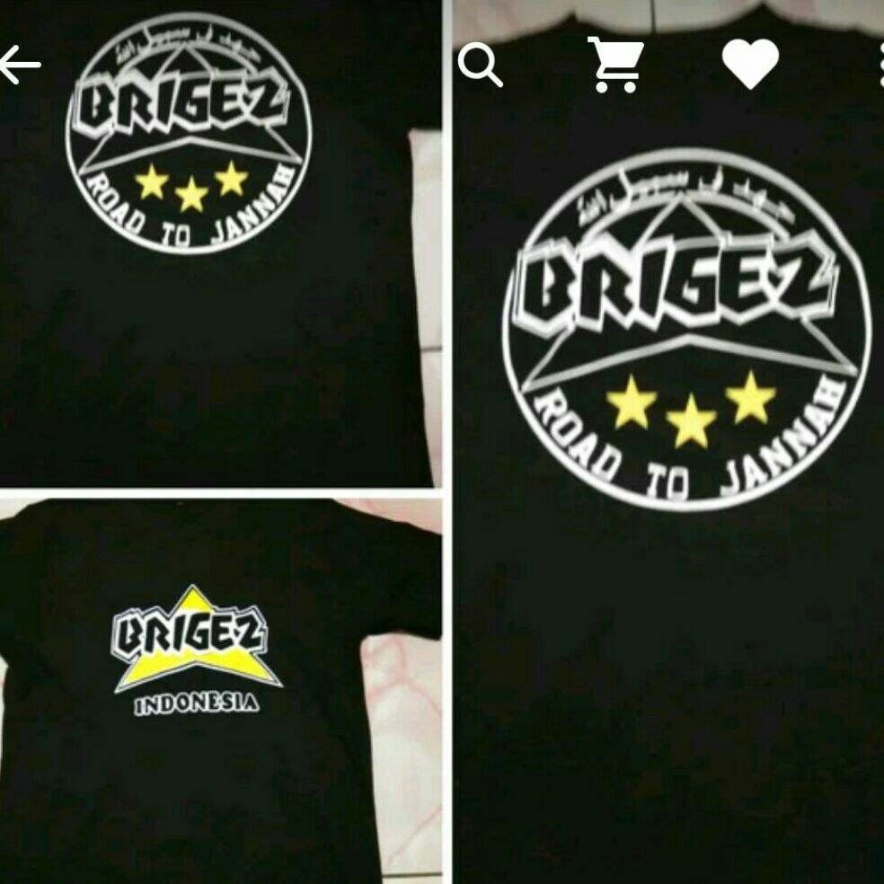 kaos brigez indonesia dpc pac ROAD TO JANNAH BR43
