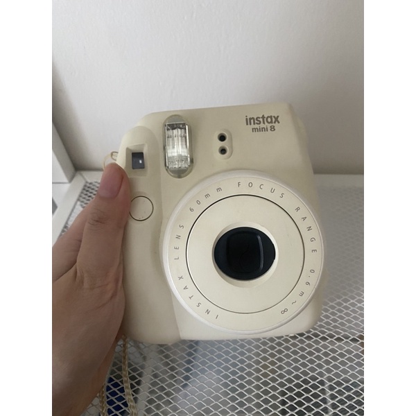 Kamera Polaroid Second Instax Mini 8 Fujifilm Preloved Putih