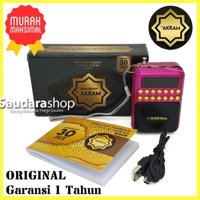 Al-Akram Mini / Speaker AlQur'an Al Akram 30 juz / Al Akram Mini Fanta