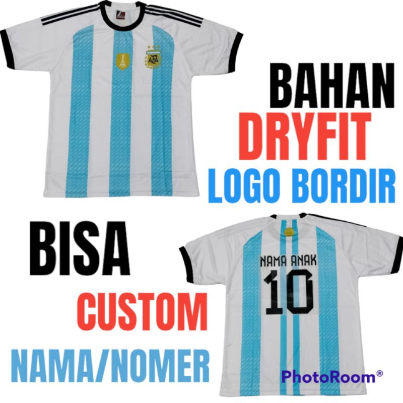 BAJU BOLA ARGENTINA DEWASA