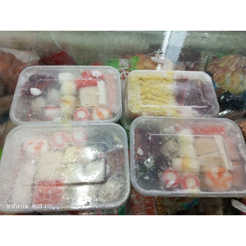 

homemade tomyam mix toping