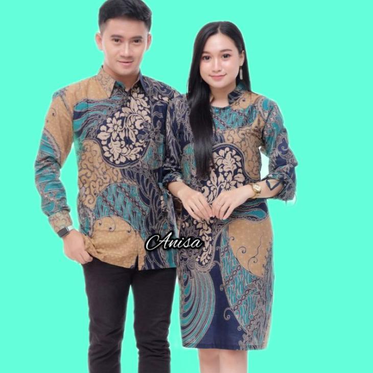EMKA BATIK - Batik Couple Seragam | Baju Batik Couple | Batik Couple Modern | Batik Tunik Couple | B