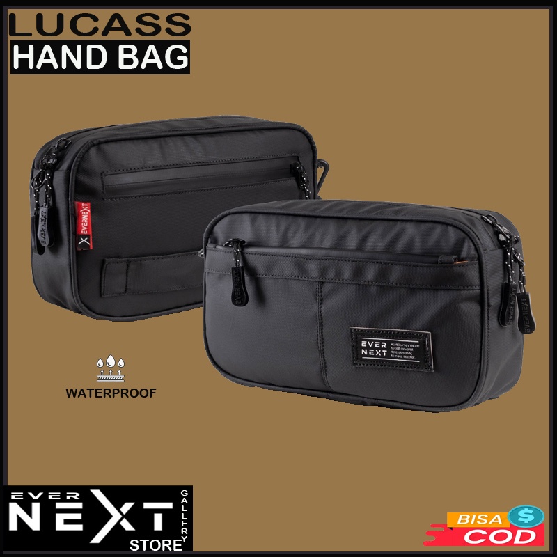 Promo tas handbag unisex pria wanita waterproof terbaru tas tangan wanita anti air tas dompet pria hand bag tas pouch bag pria clutch bag pria tas genggam pounch bag pria branded cluth dompet tangan pria kualitas distro waterprooof clucth unisex pria