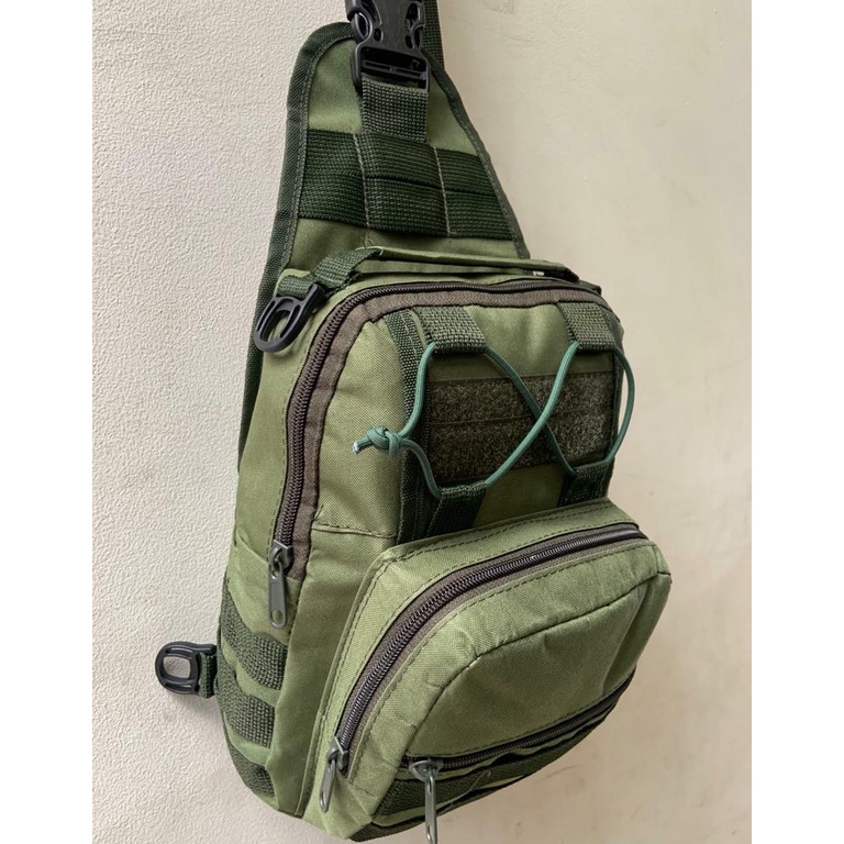 Slingbag Army TACTICAL Pria Wanita ( HARGA GROSIR ) Tas Sepeda Tentara