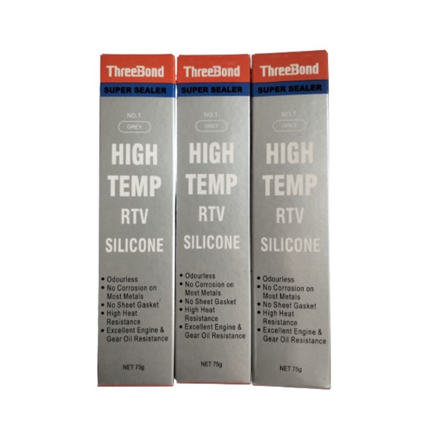 

Lem Threebond SUPER SEALER NO.1 HIGH Temp RTV Silicone Grey 75 Gram MURIAH MERIAH