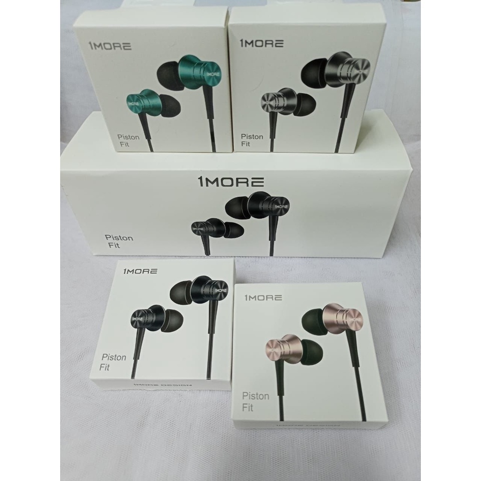 1More Piston Metal Stereo Earphone with Mic - E1009 Original Earphone