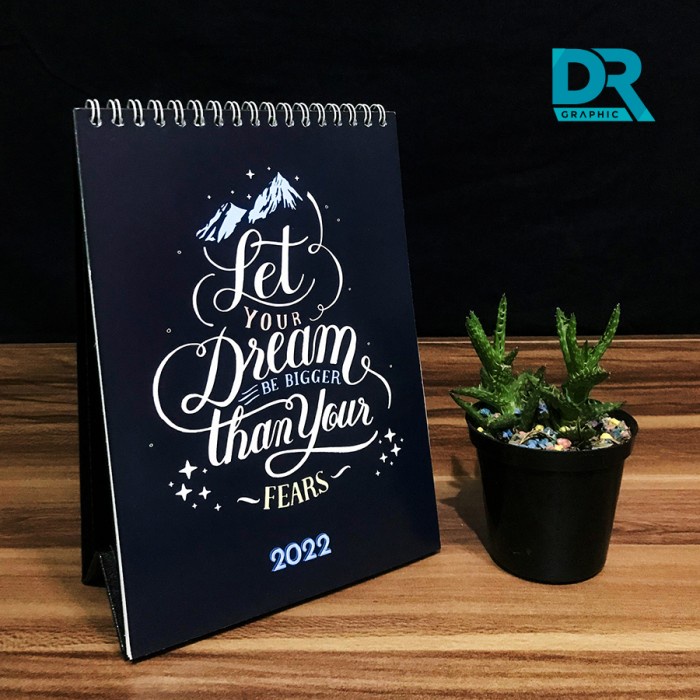 

FREE ONGKIR Kalender Meja 2022 Kalender Goals Desk Calendar Duduk Quotes DrGraph Code 1100