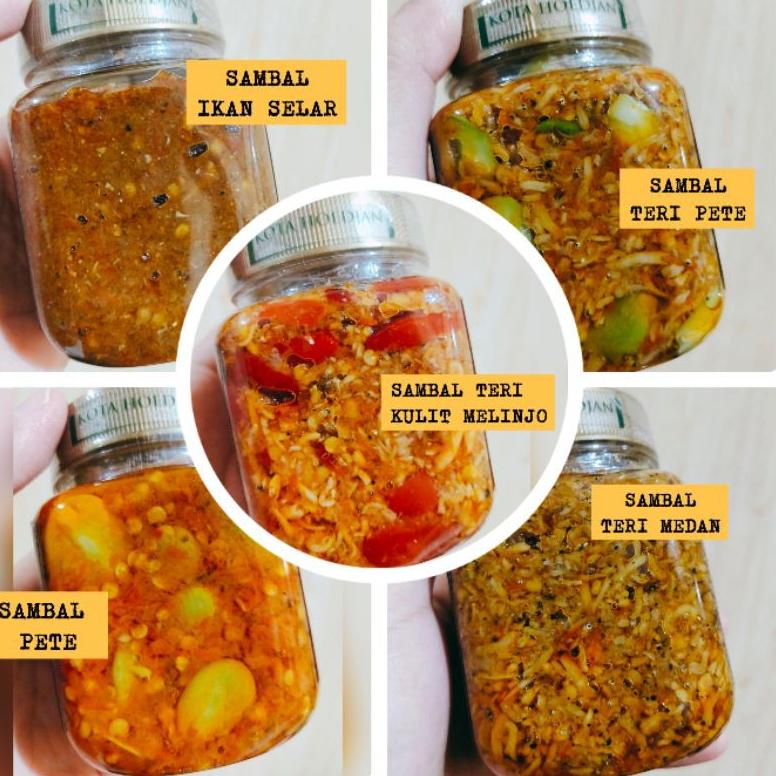 

➽z5 Best Terlaris❀➽ READY STOK, SIAP KIRIM!! SAMBAL KOTA HOEDJAN : SAMBAL TERI, GABUS, PARU, JENGKOL, PETE, MELINJO, BAWANG, CUMI 65 ✢