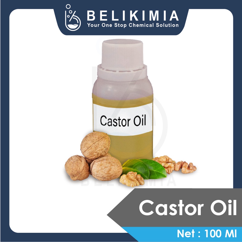 Castor Oil / Minyak Jarak Murni / Penumbuh Rambut Alis Bulu Mata - 100 ml