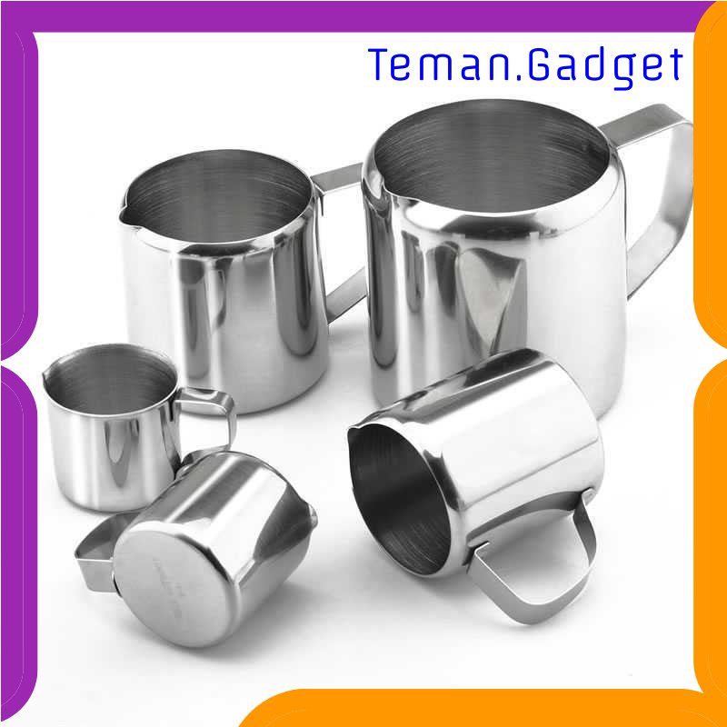 TG - DPR DROHOEY Gelas Milk Jug Kopi Espresso Latte Art Stainless Steel - S06HG