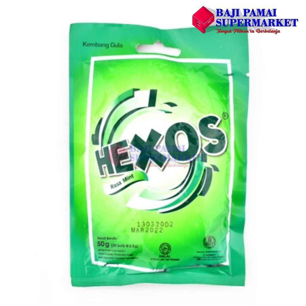 

Permen Hexos Rasa Mint 20 x 2,5gr