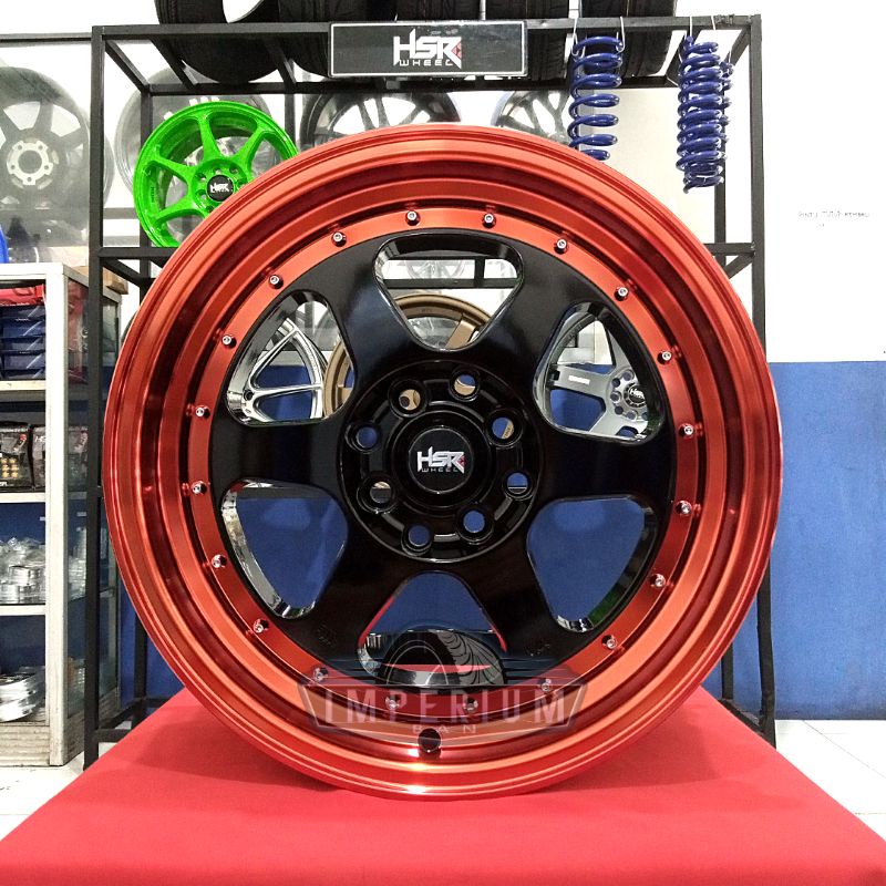 Velg Terlaris Velg Mobil Jazz Yaris Livina Mobilio Kijang Avanza Ignis Vios dll Hsr Rumoi Ring 16