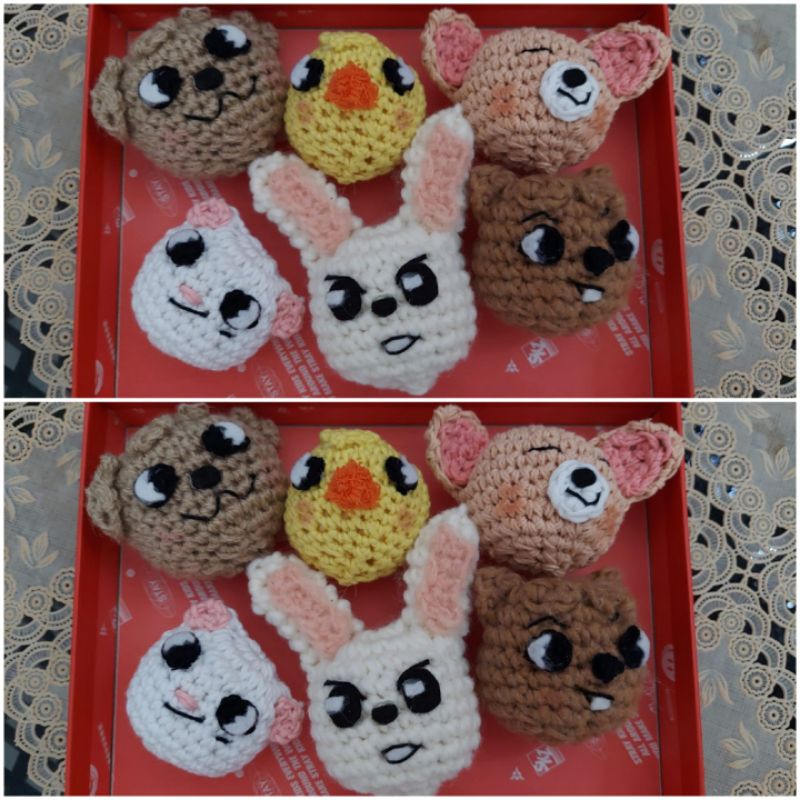 boneka rajut skzoo