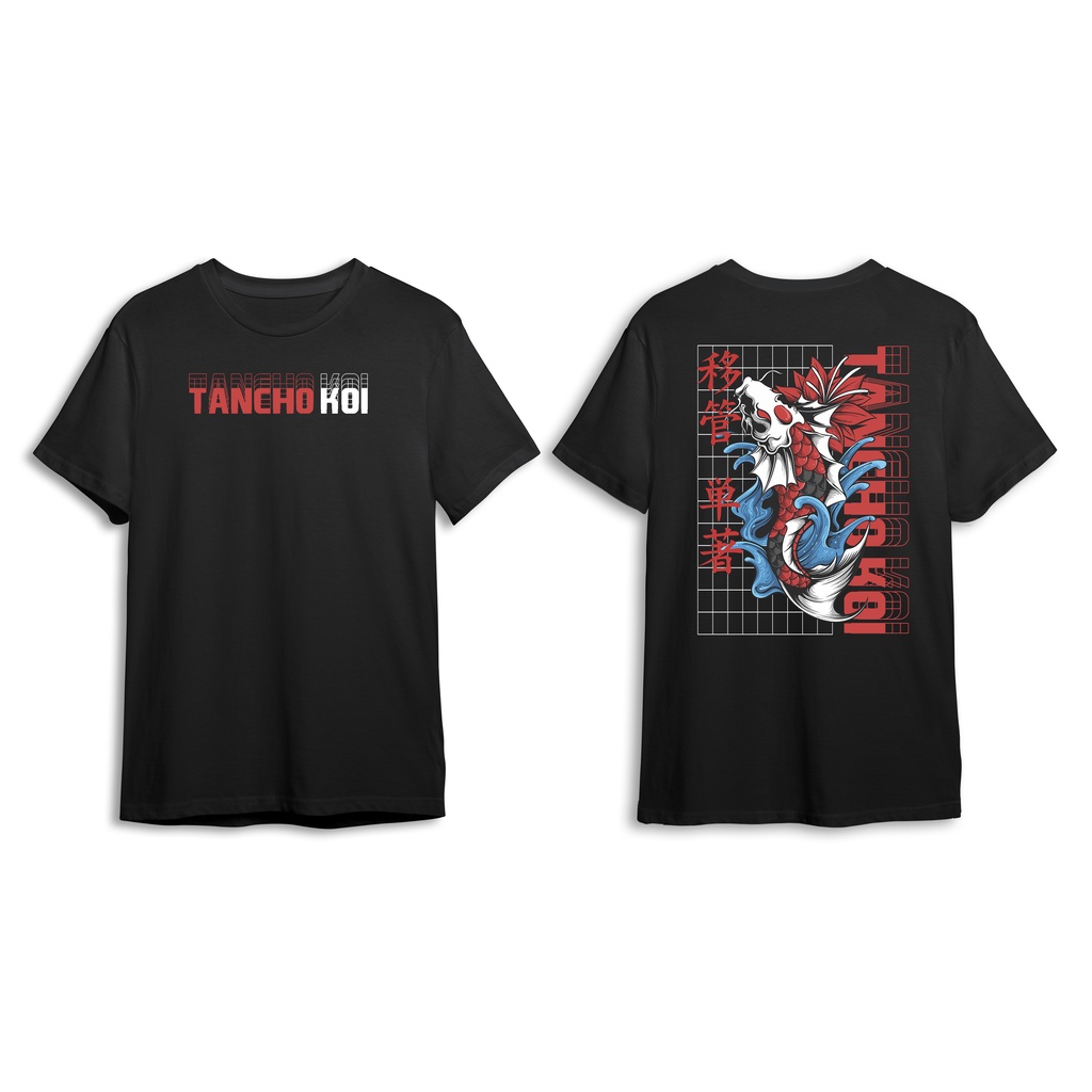 KAOS IKAN KOI TANCHO BAJU KOI PRIA WANITA