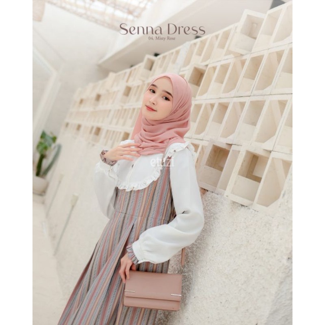 SENNA DRES BY ETUZI/ GAMIS OVERALL TERBARU po ready maret