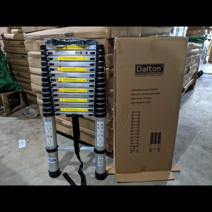 tangga single teleskopik 5m Dalton