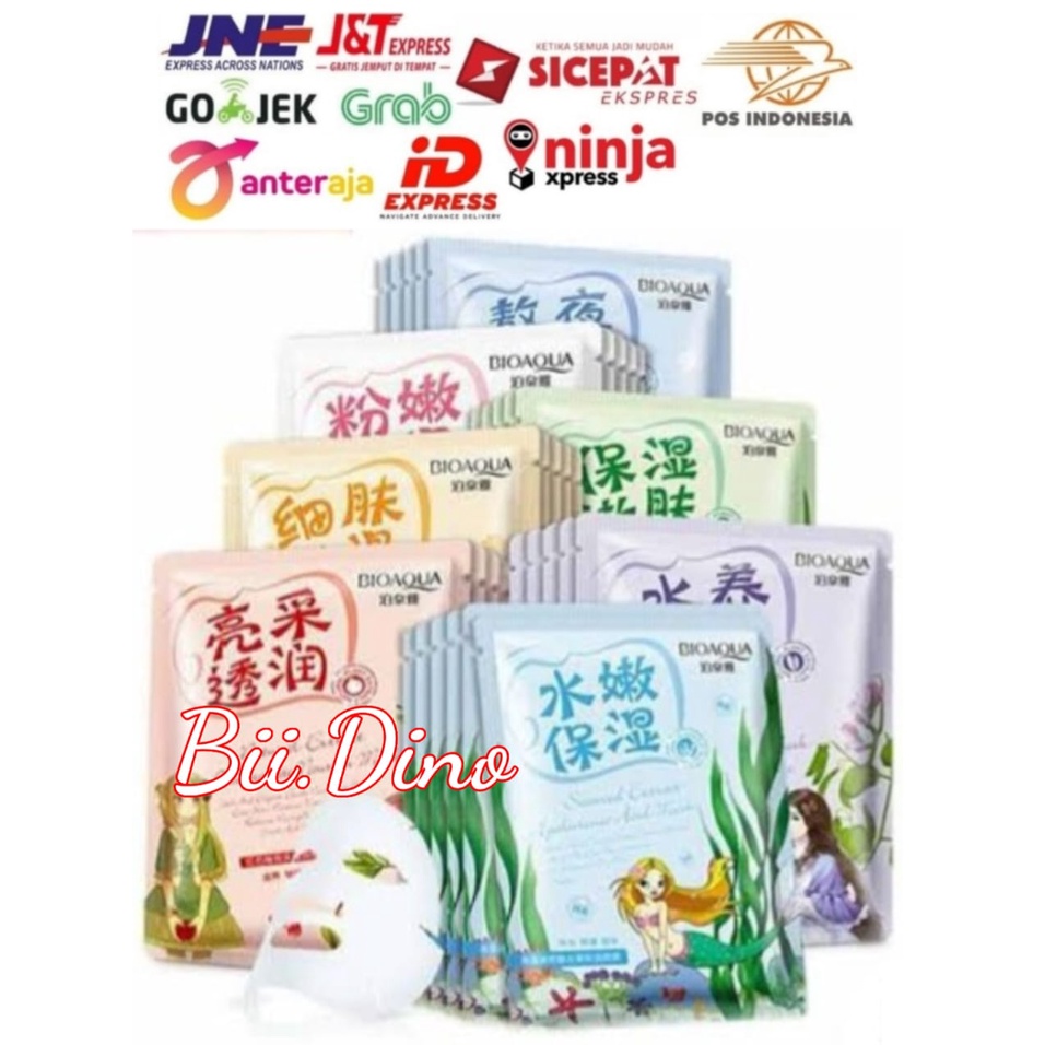 Plant Extract Mask Masker Wajah Ekstrak Tumbuhan
