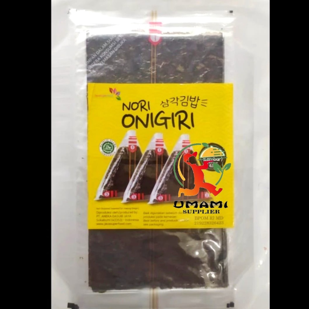 

Nori Onigiri Seaweed Nori Wrapper Nori Triangle Sushi 20 lembar
