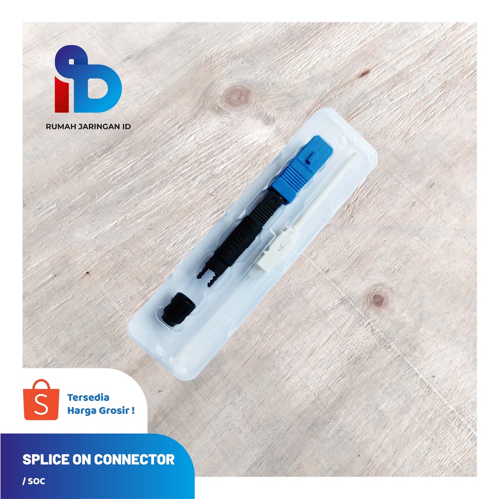 SOC Splice On Connector Fiber Optik