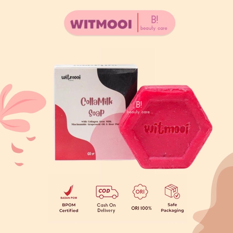 [READY SIAP KIRIM] Colla Milk Soap by Witmooi Sabun Whitening