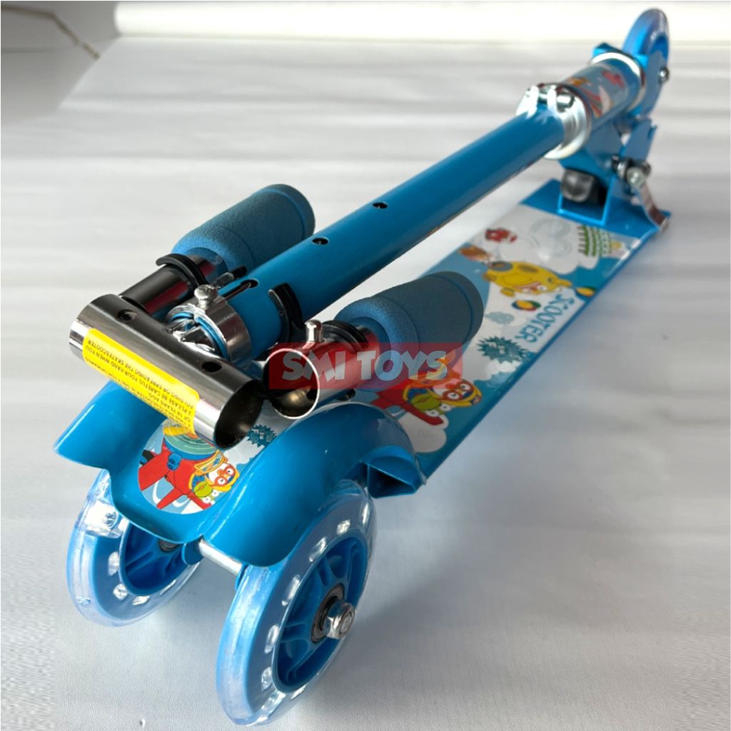 Scooter Skuter Otoped Besi Anak Perempuan Laki-laki | SMI TOYS