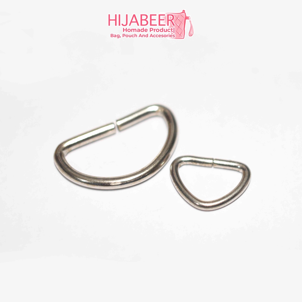 Ring D Nikel 1cm Aksesoris Tas / harga (50pcs)