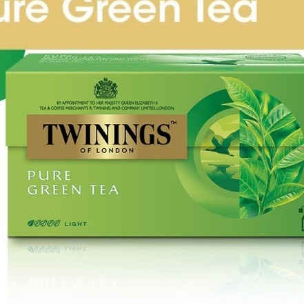 

Twinings Teh Celup Pure Green Tea 25x2gr