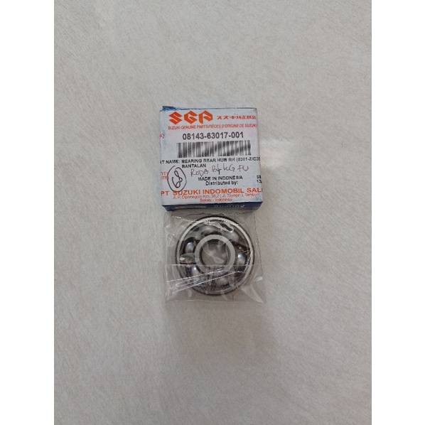 2 bearing roda belakang satria fu