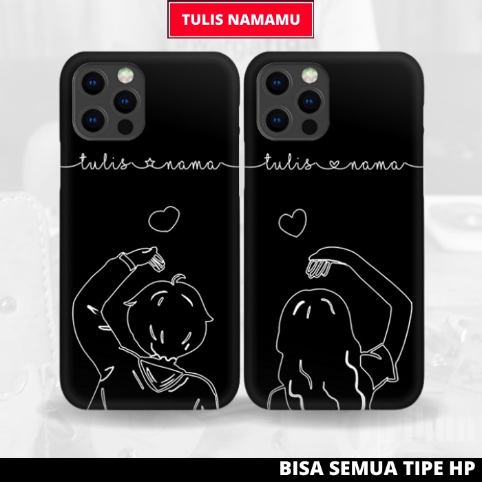 Premium Case Hardcase Softcase Couple Case Lucu All Type COU-45